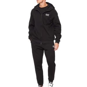 TUTA EA7 UOMO TRACKSUIT FULL ZIP CON CAP 6DPV66 PJVTZ 1200