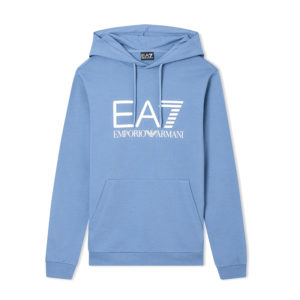 FELPA EA7 UOMO JERSEY SWEAT CON CAP 7M001413 AF22266 UB064